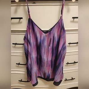 Torrid chiffon purple blouse NWT